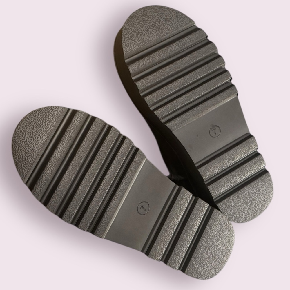 NIB Project Cloud Grey Mini Platform Ankle Boots … - image 6